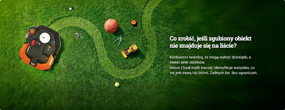 Baner: Czy Worx Cloud widzi wszystkie przeszkody, jak sobie z nimi radzi?