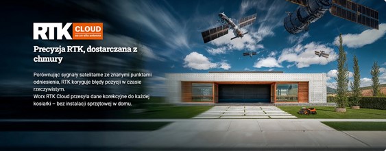 Baner: Czy muszę mieć silny sygnał GPS/RTK ?
