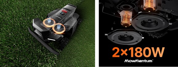Baner: Co to jest funkcja MowMentum i jak działa w robotach koszących Segway?