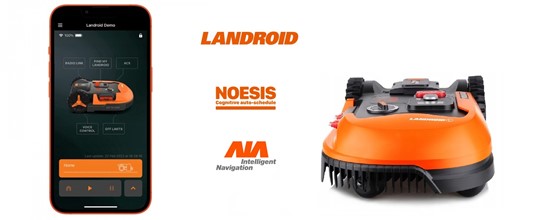 Baner: Aplikacja Landroid Worx